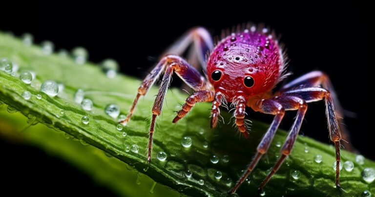 A Spider Mite Close-Up