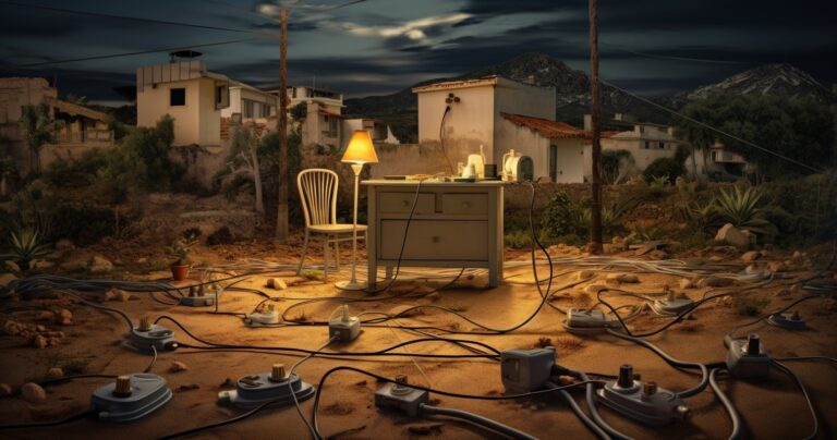 An Artistic Representation Of Electrical Grounding