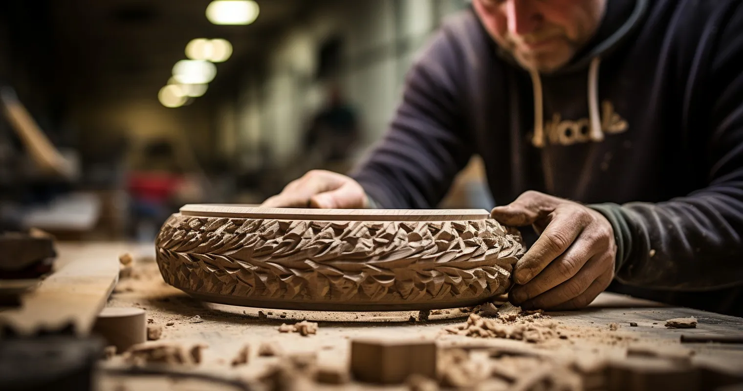 Applying Finish To Wooden Ring