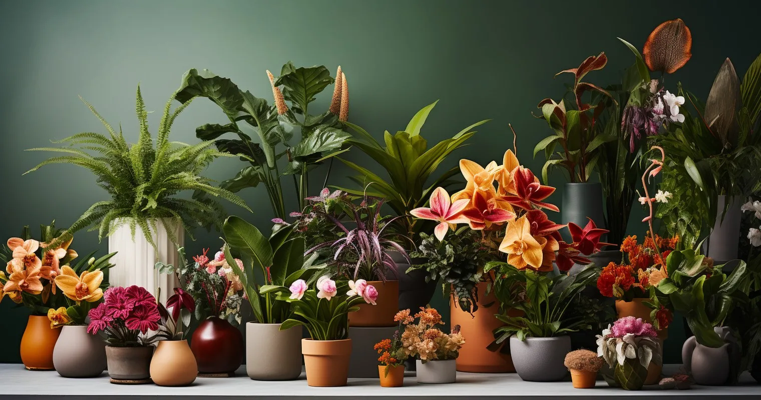 Beautiful Houseplants As Air-purifying Allies