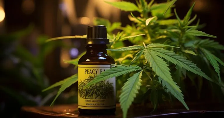 Captain Jack's Neem Oil Bottle On A Houseplant