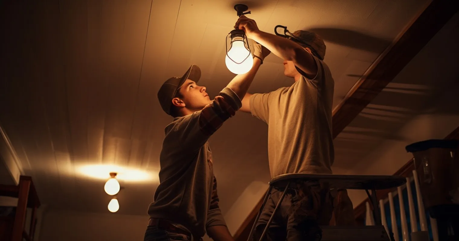 Changing A Light Bulb Safely