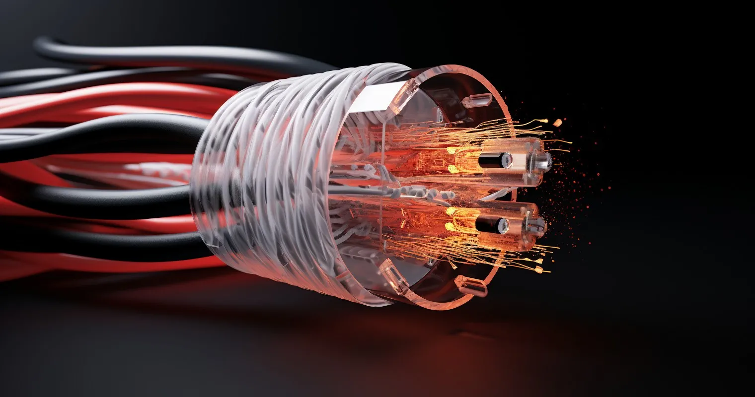 Coaxial vs. Electrical Wires Visual Comparison