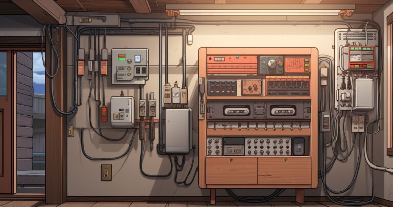 Electrical Panel Location Illustration