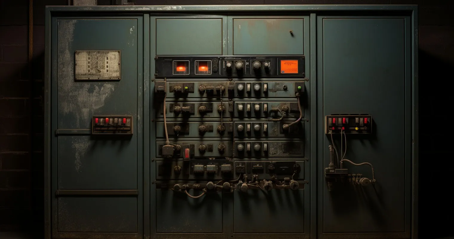 Electrical Panel In A Basement