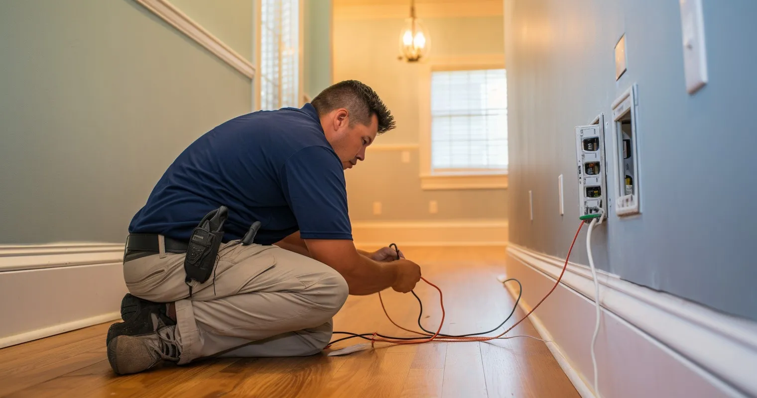 Expert Home Inspector at Work
