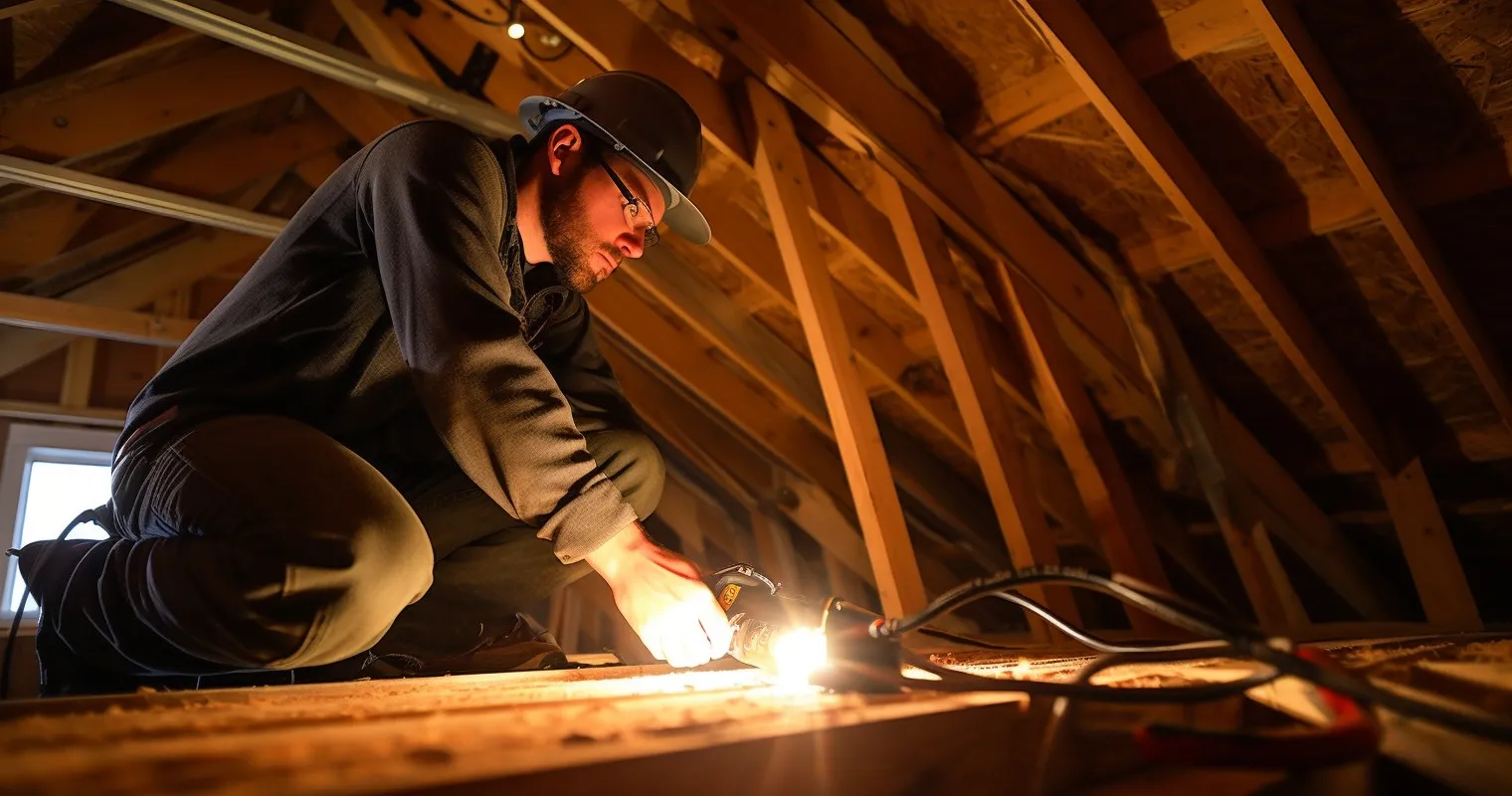 Extending electrical wiring In The Attic