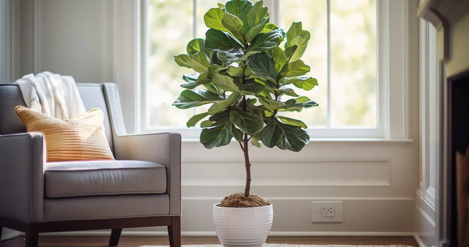 Fiddle Leaf Fig As A Statement Piece