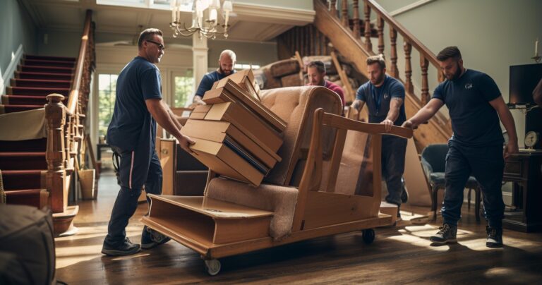 Furniture Movers At Work