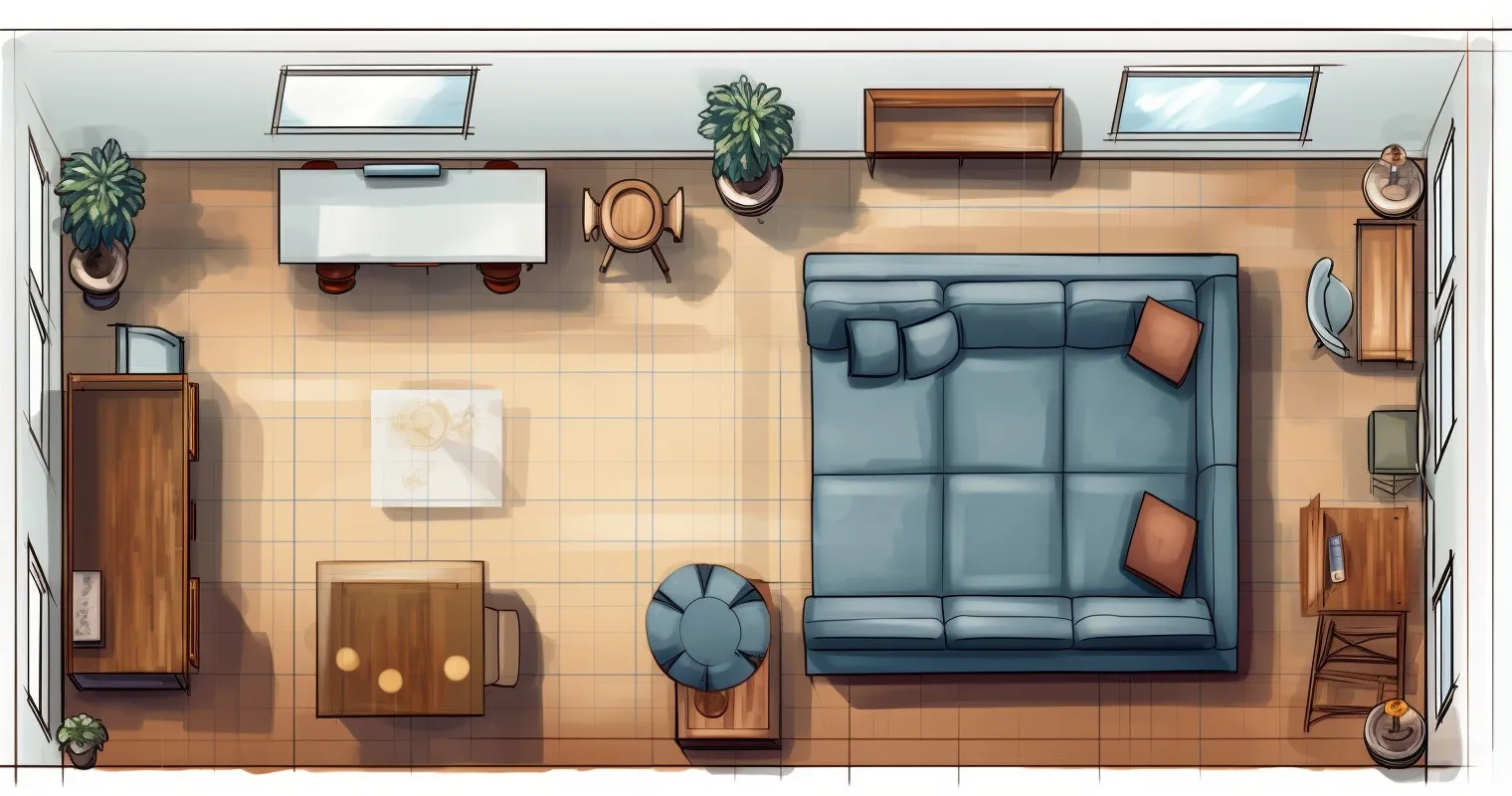 Furniture Placement Blueprint