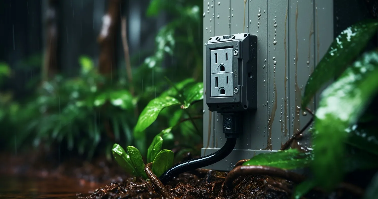GFCI Breaker In Outdoor Setting
