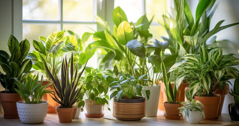 Healthy, Glossy Houseplants