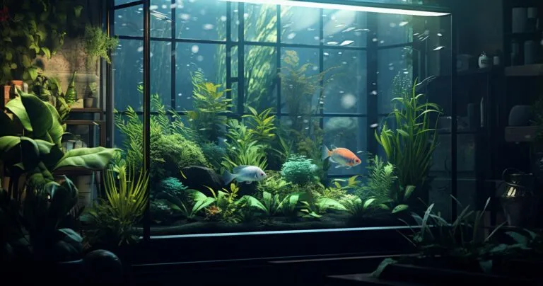 Houseplant Aquarium Harmony