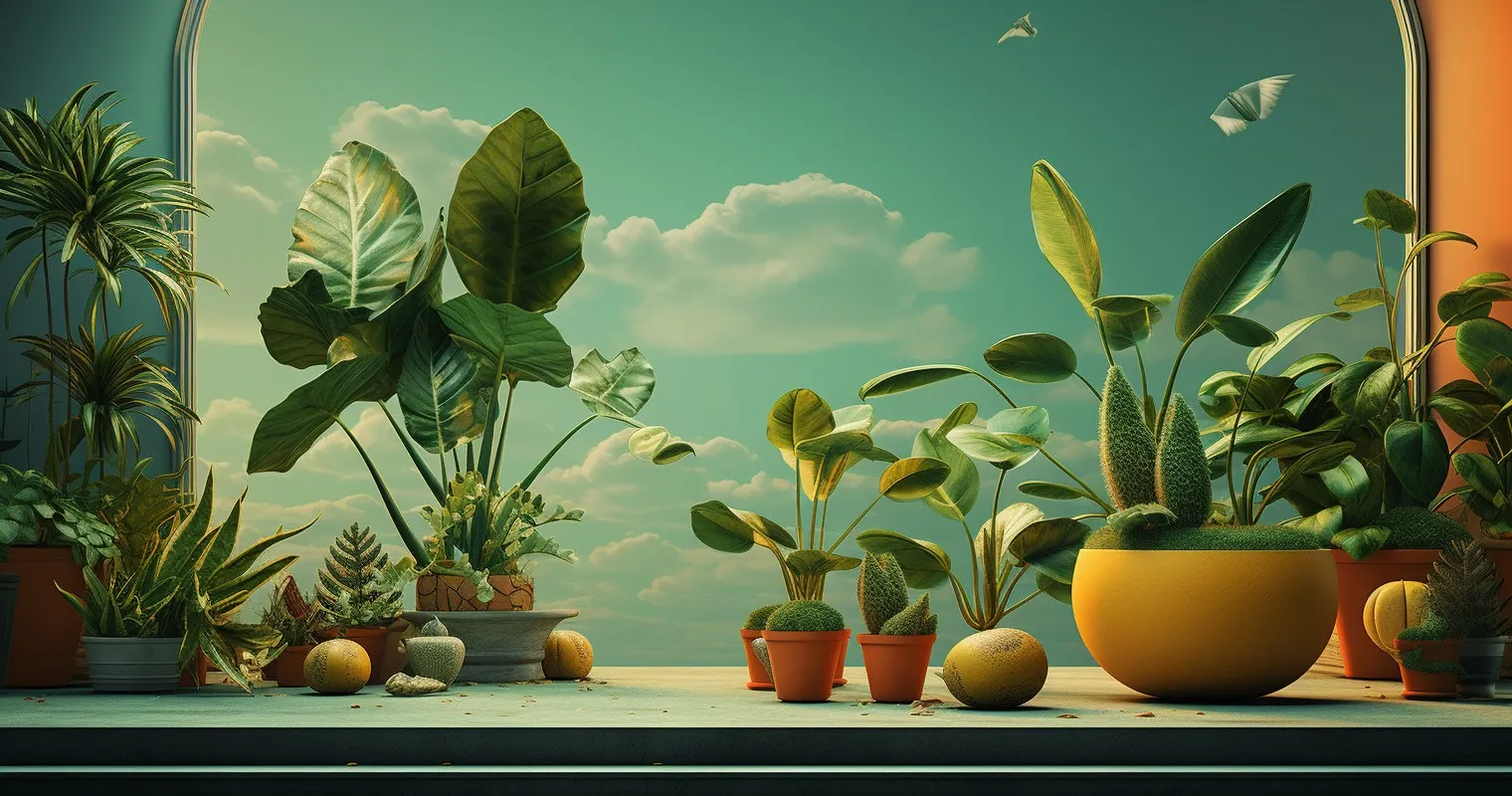 Houseplant Transitions Indoor To Outdoor And Back