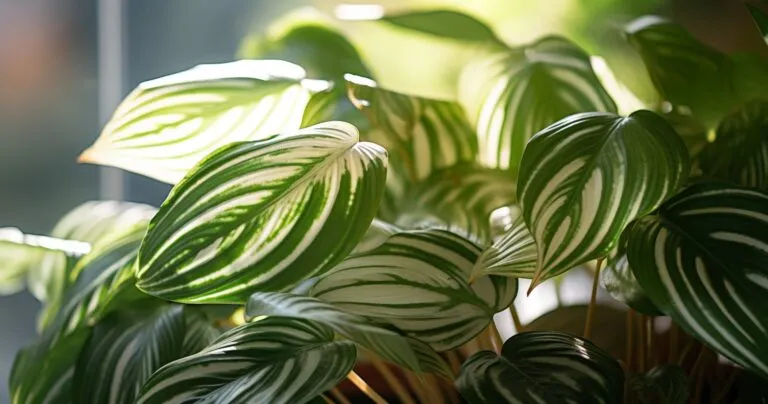 Houseplant with Browning Leaves