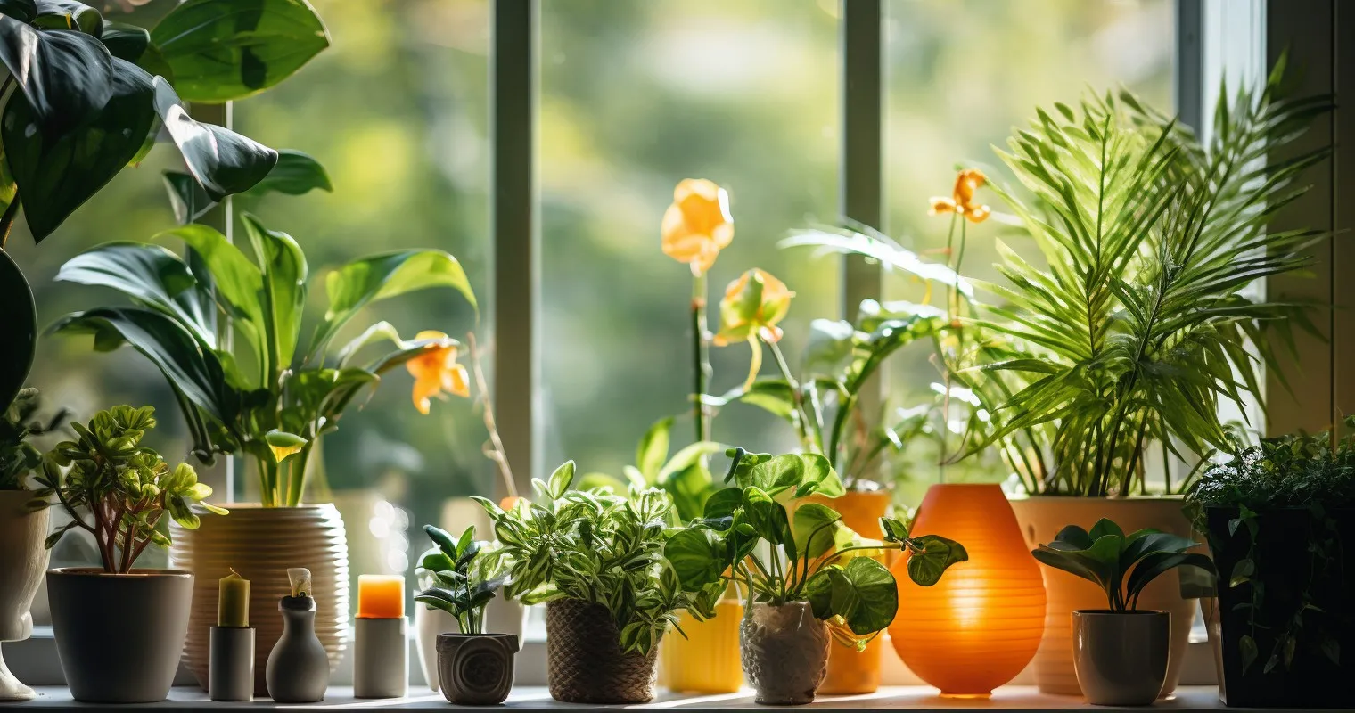 Houseplants Adjusting to Indoor Light