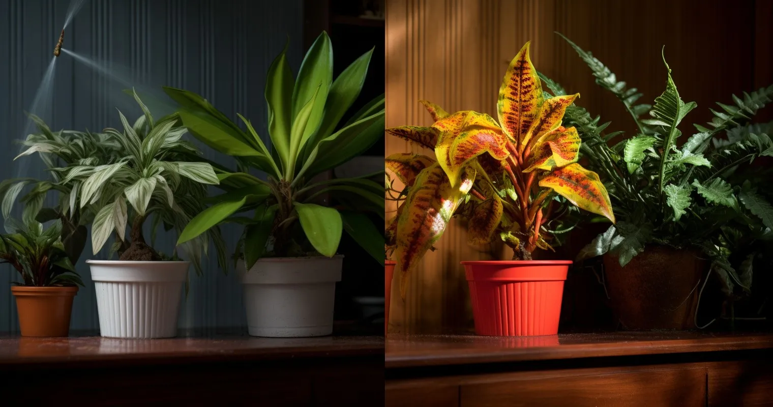 Houseplants Bug-Free After Using The Spray