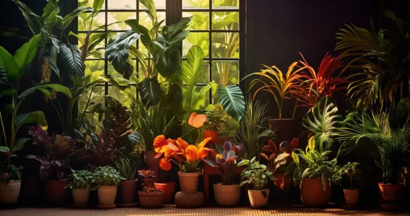 Houseplants Thriving Under Artificial Light