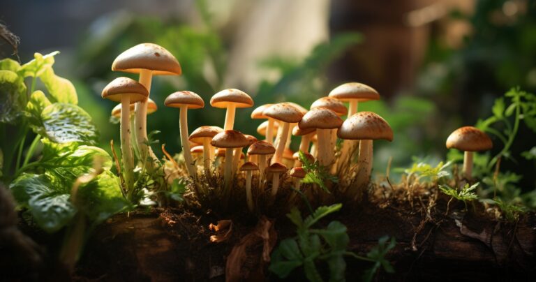 Houseplants With Mushrooms