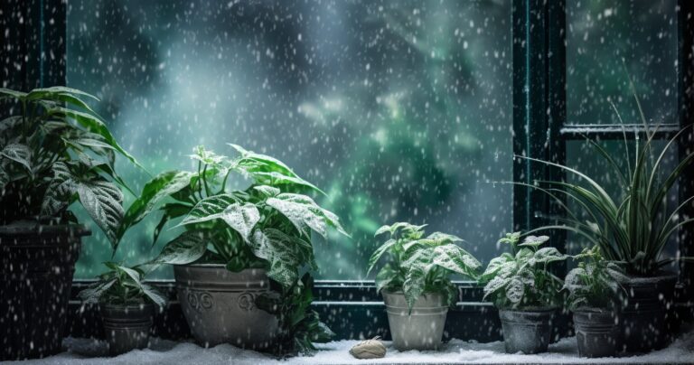 Houseplants Thriving In Winter Environment