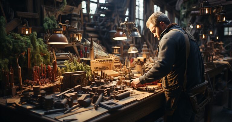 Husky Hand Tools Being Crafted In A Workshop