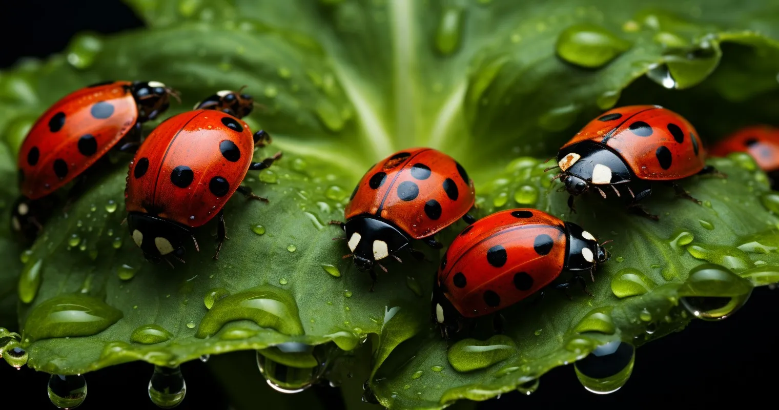 Ladybugs At Work