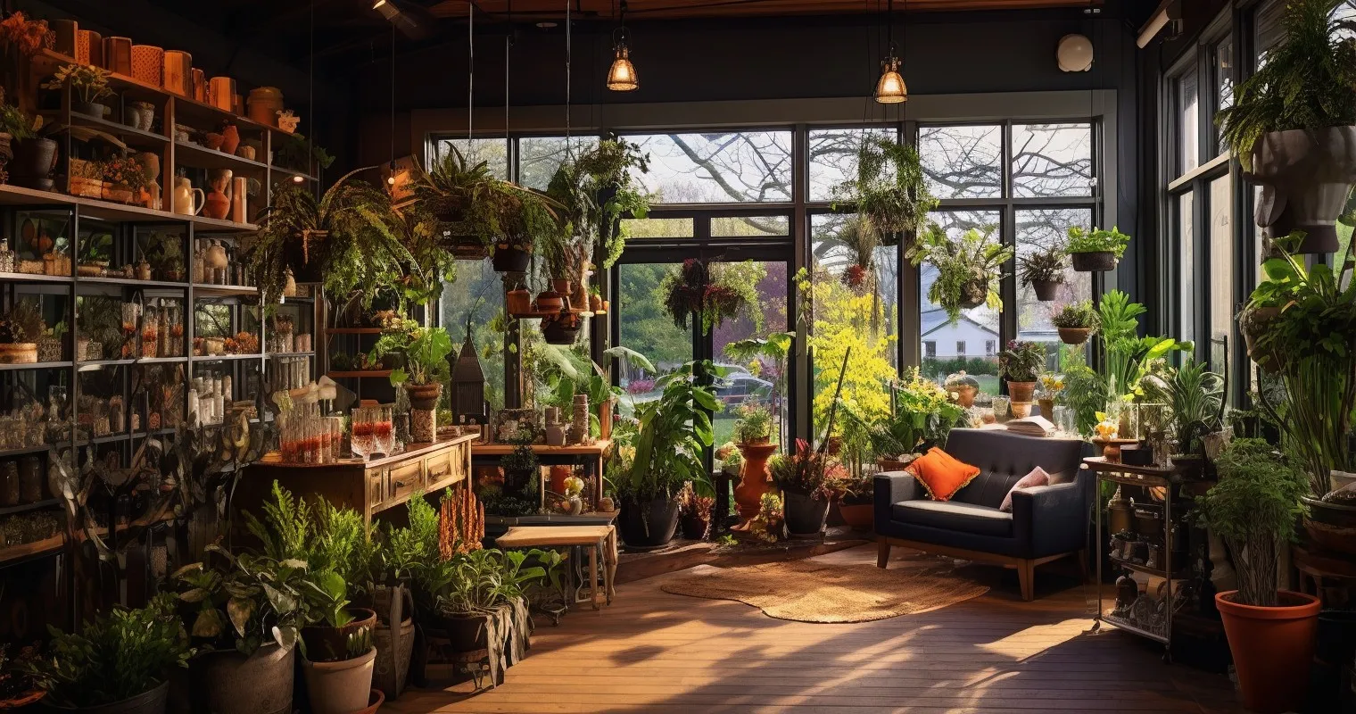 Local Plant Shop Atmosphere