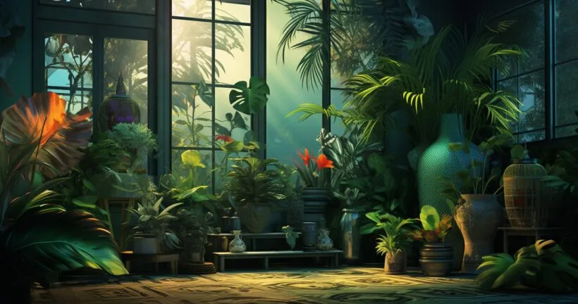 Lush Green Oasis