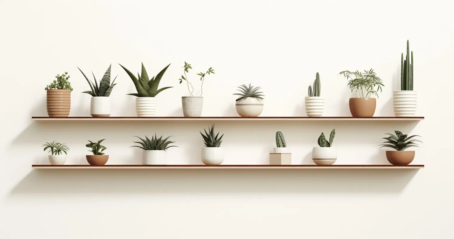 Minimalist Plant Shelf