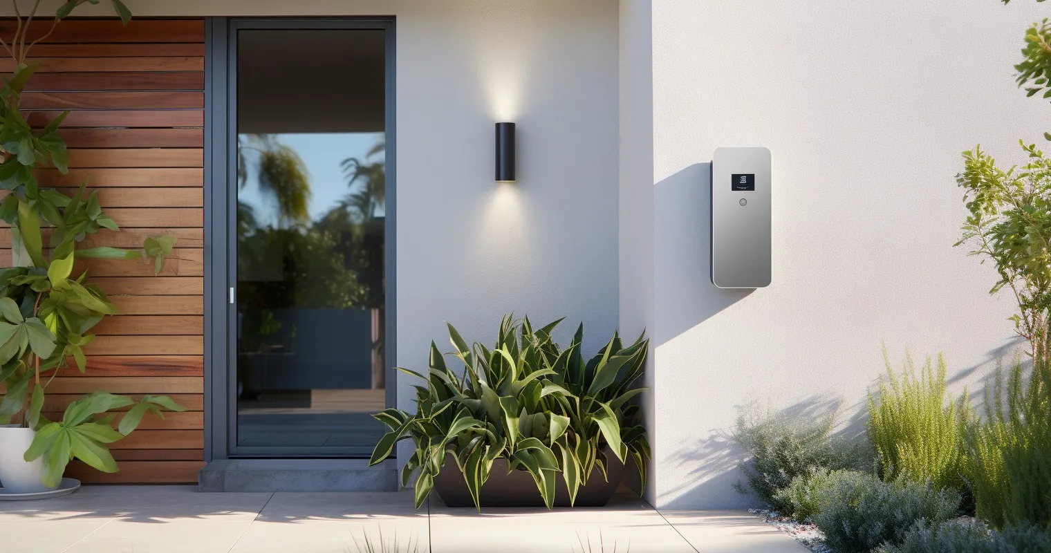Modern Smart Doorbell Installation