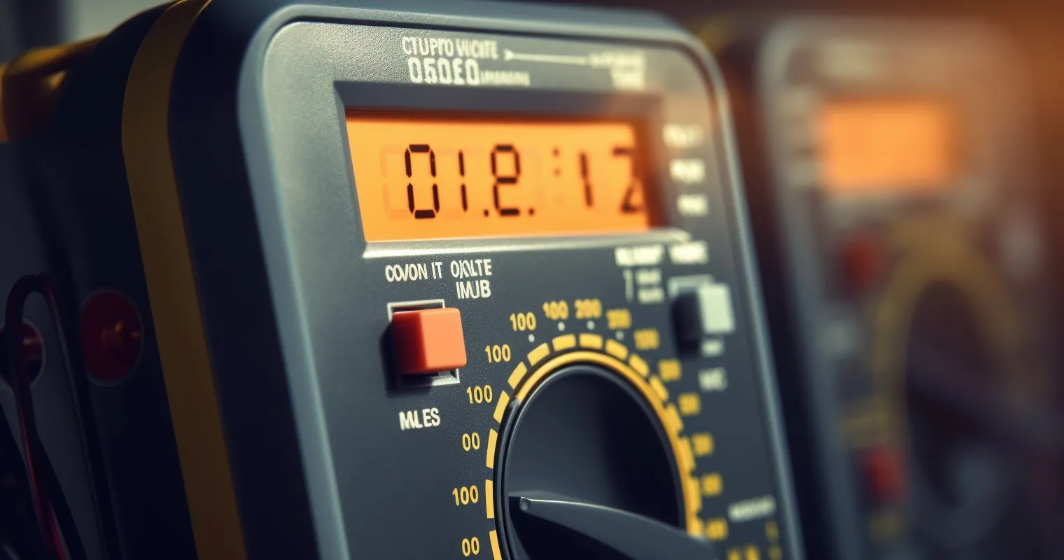Multimeter Close-Up