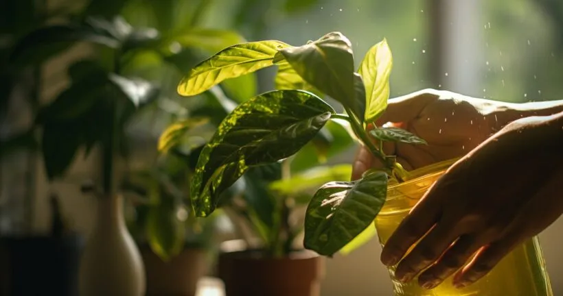 Neem Oil Application