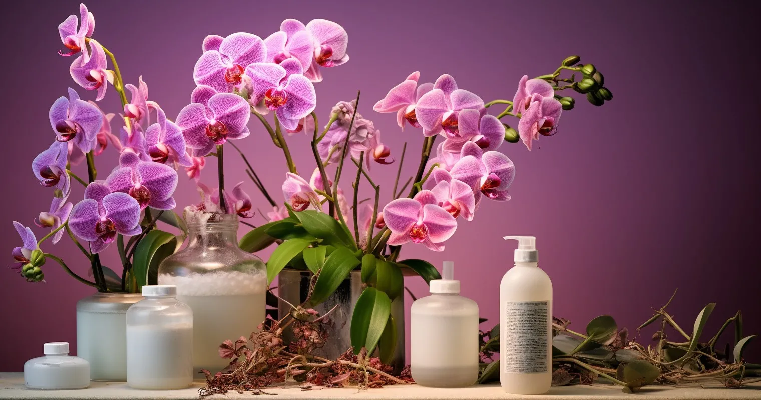 Orchid With Alternative Pest Control