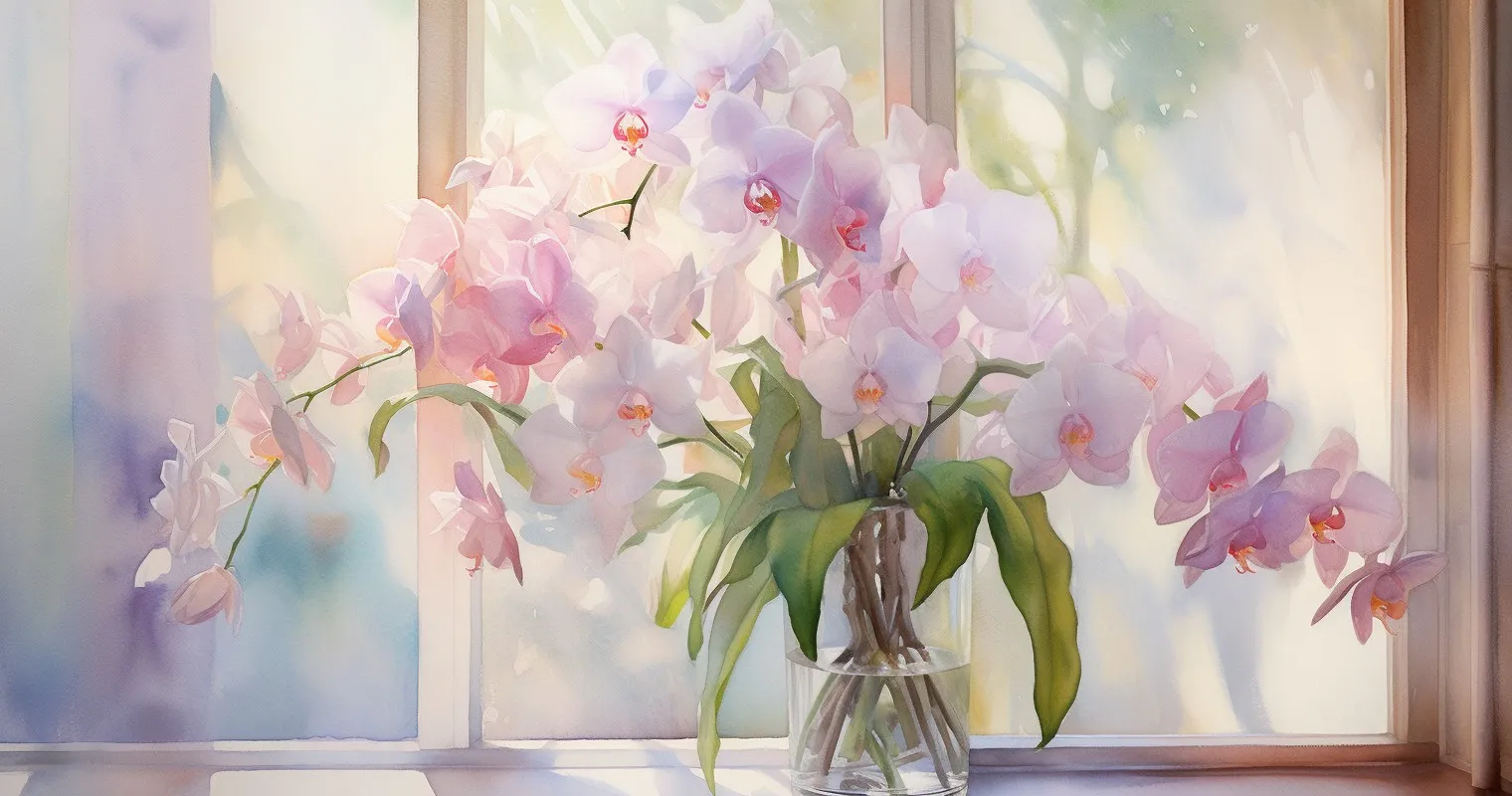 Orchids In Ambient Humidity
