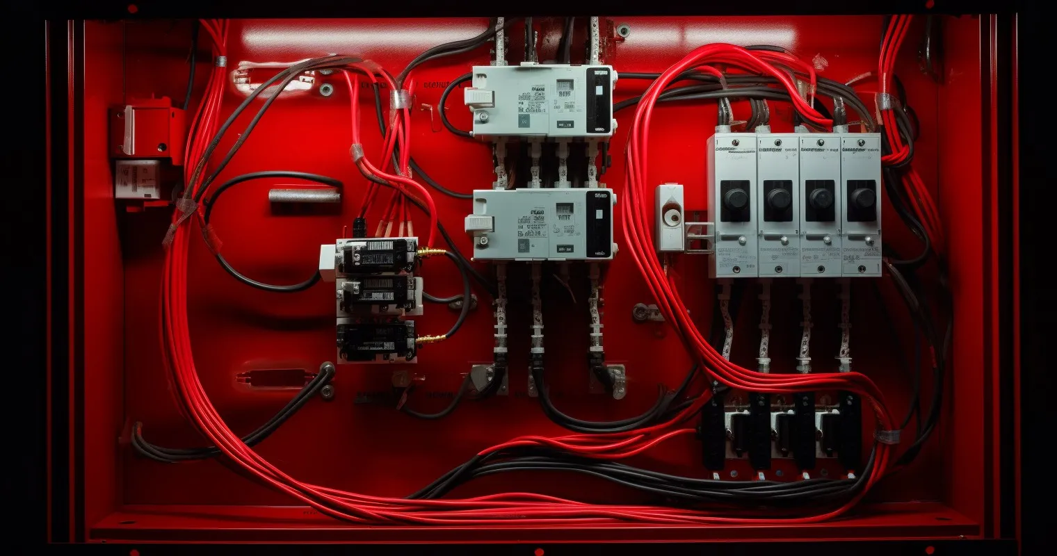 Red Wire in Electrical Box