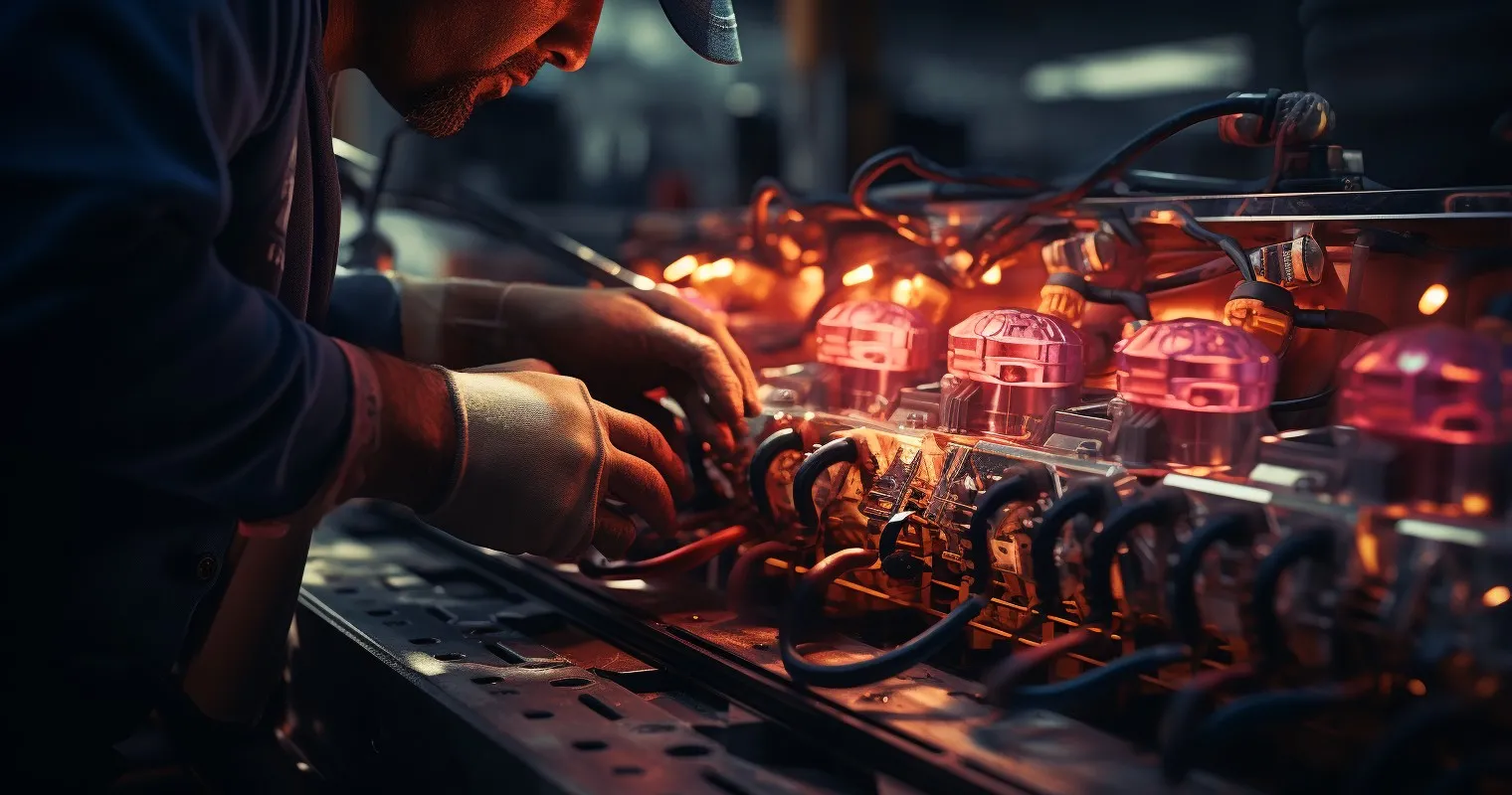 Refrigeration Wrenches In Action