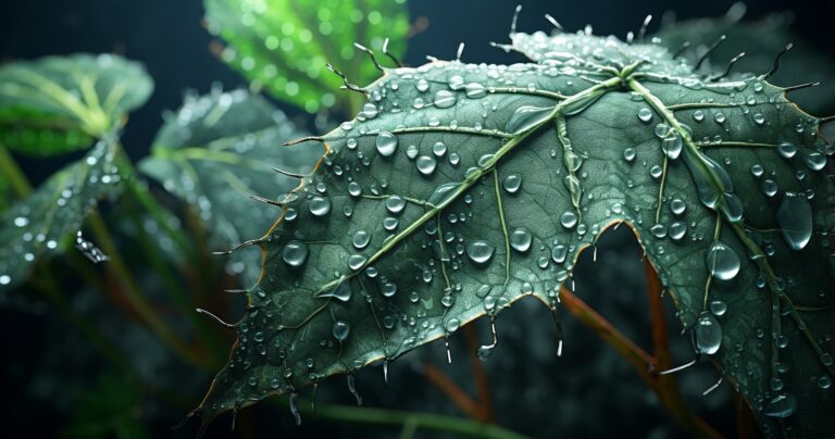 Spider Mite Infestation on Houseplant Leaves