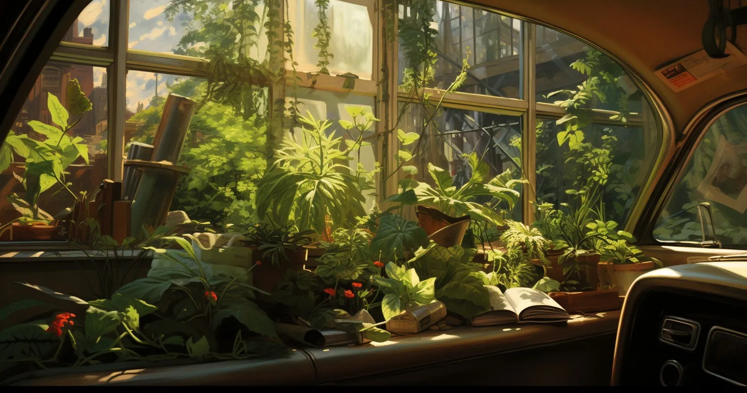 Sunlit Green Guardians
