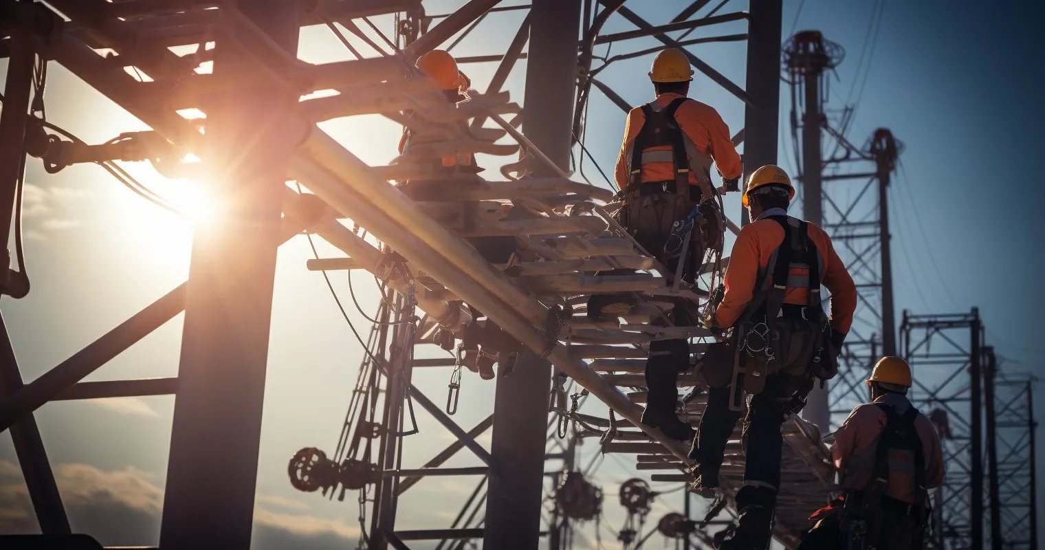Transmission Line Maintenance Crew