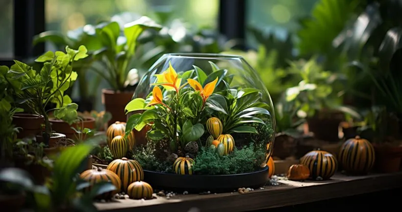 Vibrant Indoor Garden