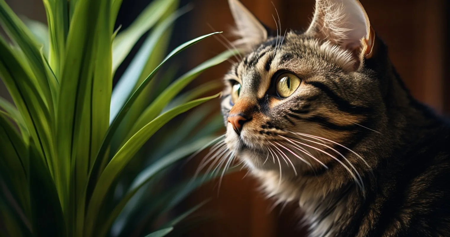 Whiskers And Toxic Plant Encounter