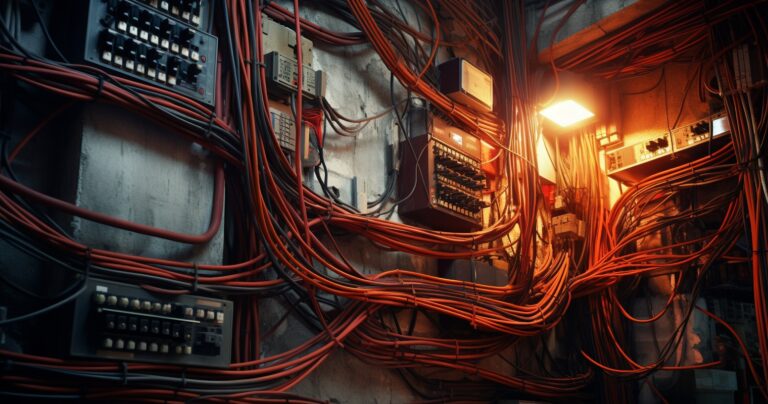 Wiring Network Behind Walls