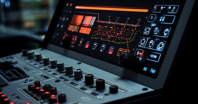 Smart lighting control panel with IoT sensors