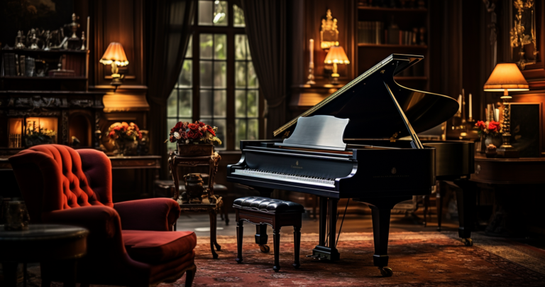 Music Room with Grand Piano
